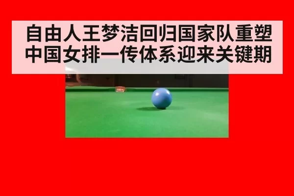 自由人王梦洁回归国家队重塑中国女排一传体系迎来关键期